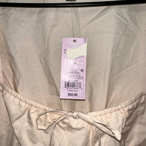 Wild Fable Women’s Long Sleeve Top Beige Size XXL NEW NWT Bell Sleeves Boho - Picture 10 of 12